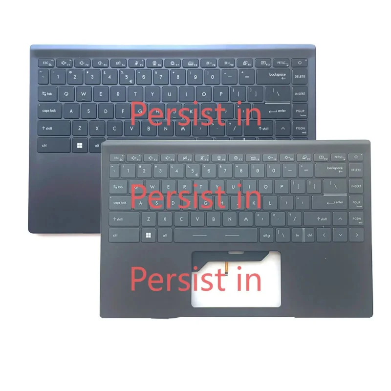 New for MSI Modern 14 M14 MS-14D1 14D2 Laptop Palmrest Keyboard Cover Blue/Black