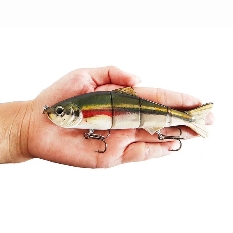 

Large Weight 37g 4Multi Jointed Swimbait Slow Sinking Segmented Bass Fishing Lure Swimming Fishing Lure for Freshwater Saltwater