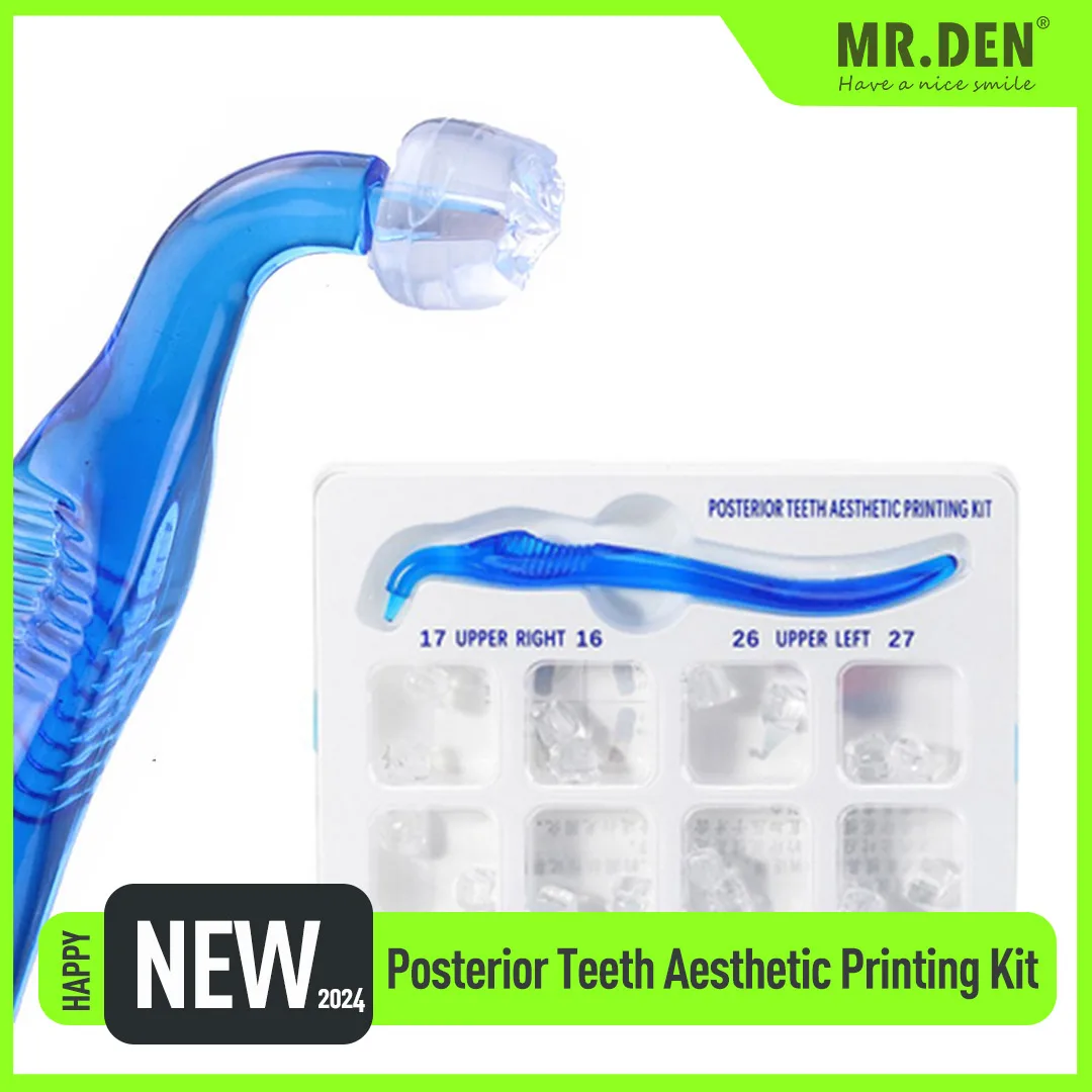 Dental Orthodontic Posterior Teeth Aesthetic Printing Kit Reusable Restoration Easy Use Rubber Mold Tool for Dentist