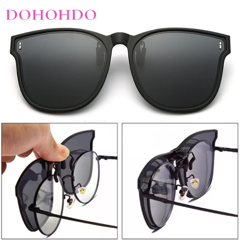 

Polarized Clip-On Sunglasses Women Men Drive Outdoor Sports Anti-Glare Sun Photochromic Lenses Night Vision Eyeglasses UV400
