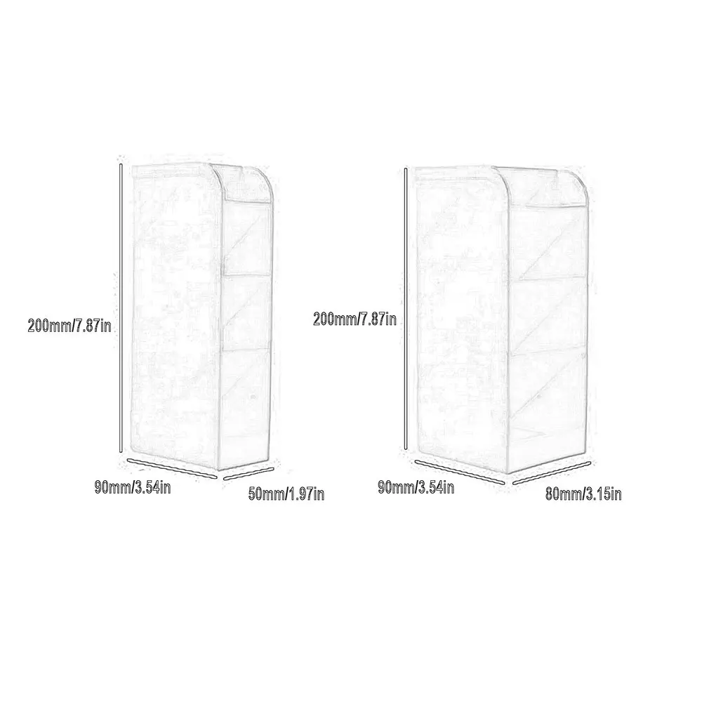 2021 New Four-Grid Ergonomic Desk Storage Box Drawer Organizer Inclined Pen Holder Rectangular Organizer Organizing