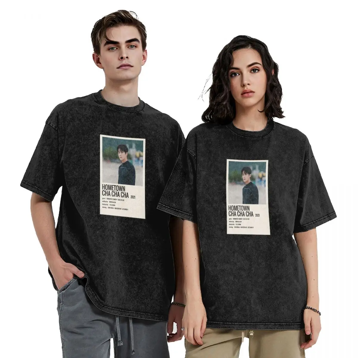 

Hometown cha cha cha (2021) minimalist (series) T-Shirt customs design your own cute clothes sublime mens plain t shirts