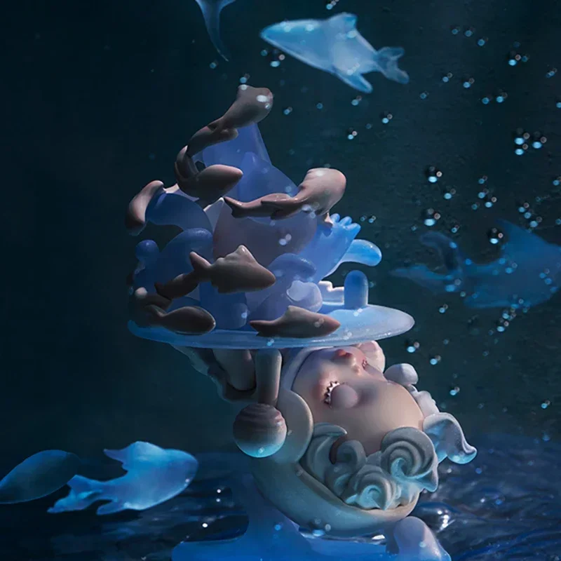 

POPMART SKULLPANDA серия Paradox, натуральная слепая коробка, загадочная коробка, кавайные украшения, фигурки, домашний декор, настольная модель, куклы