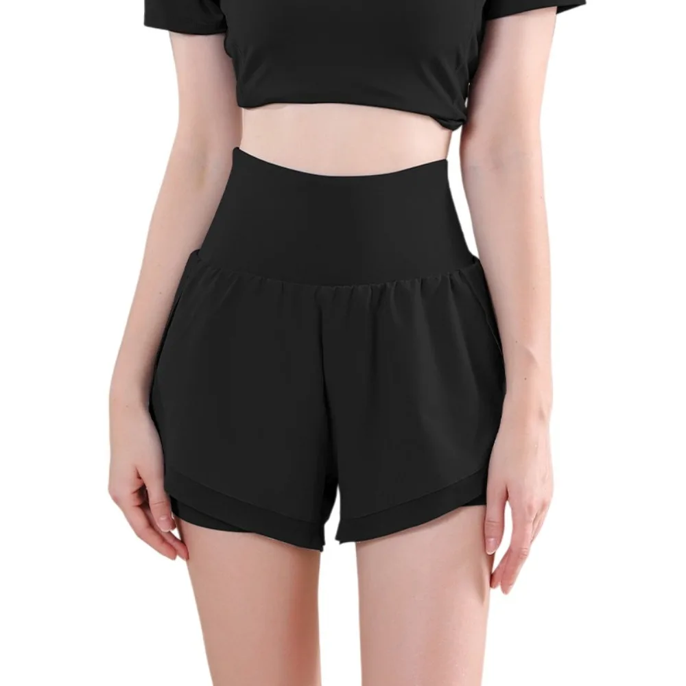 

Fast Dry Pants Women Yoga Shorts High Waist Lift Butt Yoga Running Hot Pants Seamless Breathable Women's Sportswear Women