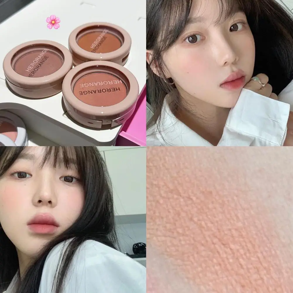 Singolo Matte Blush Palette Fard Crema Contorno Trucco Naturale Guancia Tinta Viso Fard Rosa Rouge Impermeabile Illumina Cosmetici