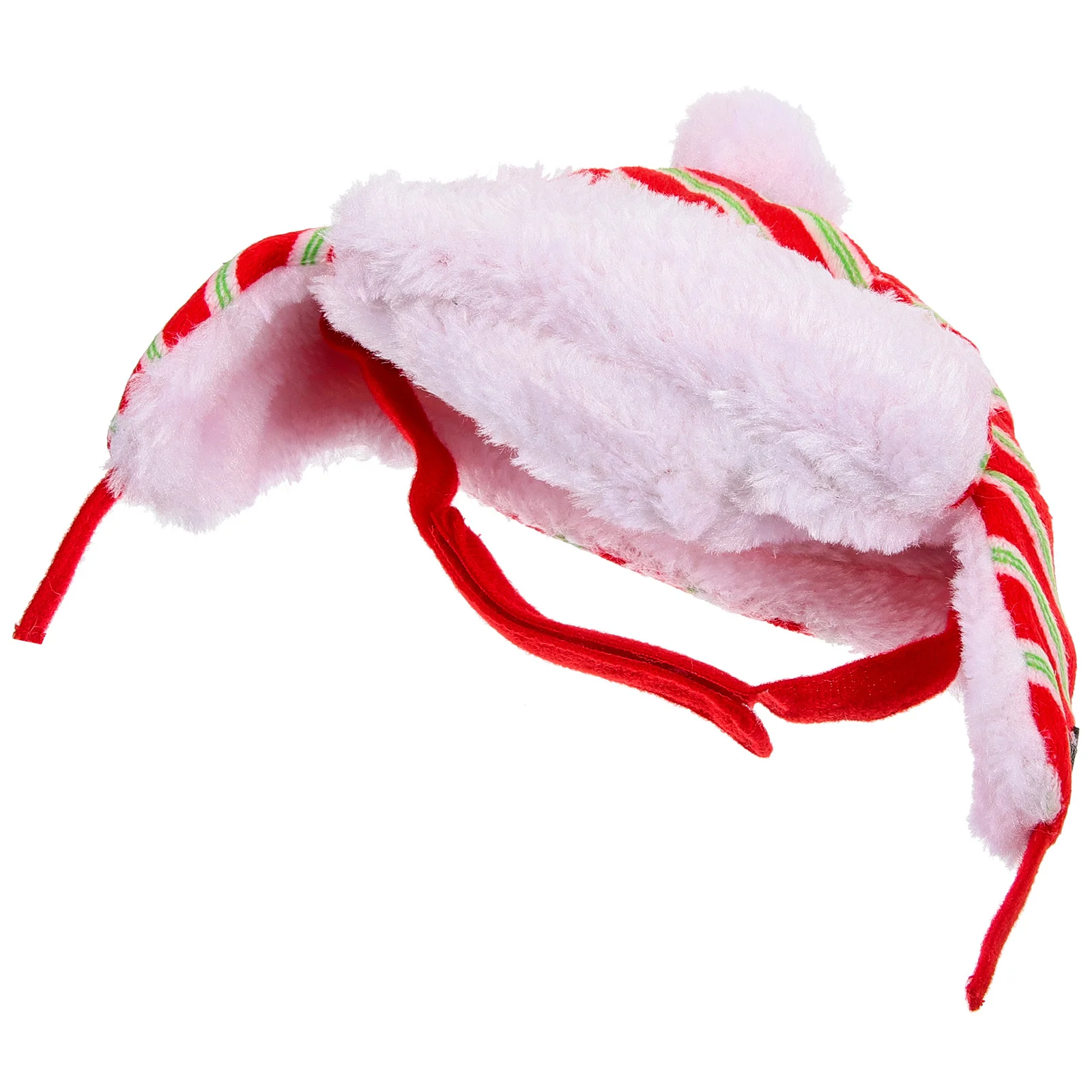 

Cat Hat Winter Warm Pet Head Cover Soft Lint Material Breathable Safe for Dogs Cats Christmas Party Photo Accessory Gift