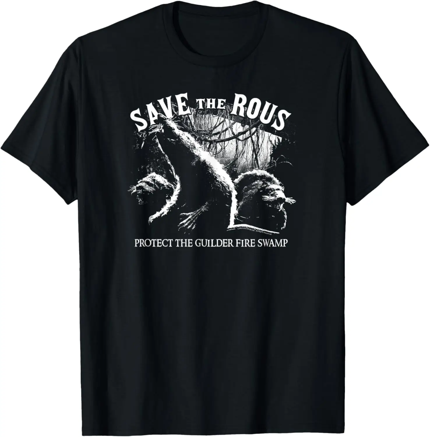 

Одноцветная футболка The Princess Bride Save the ROUS