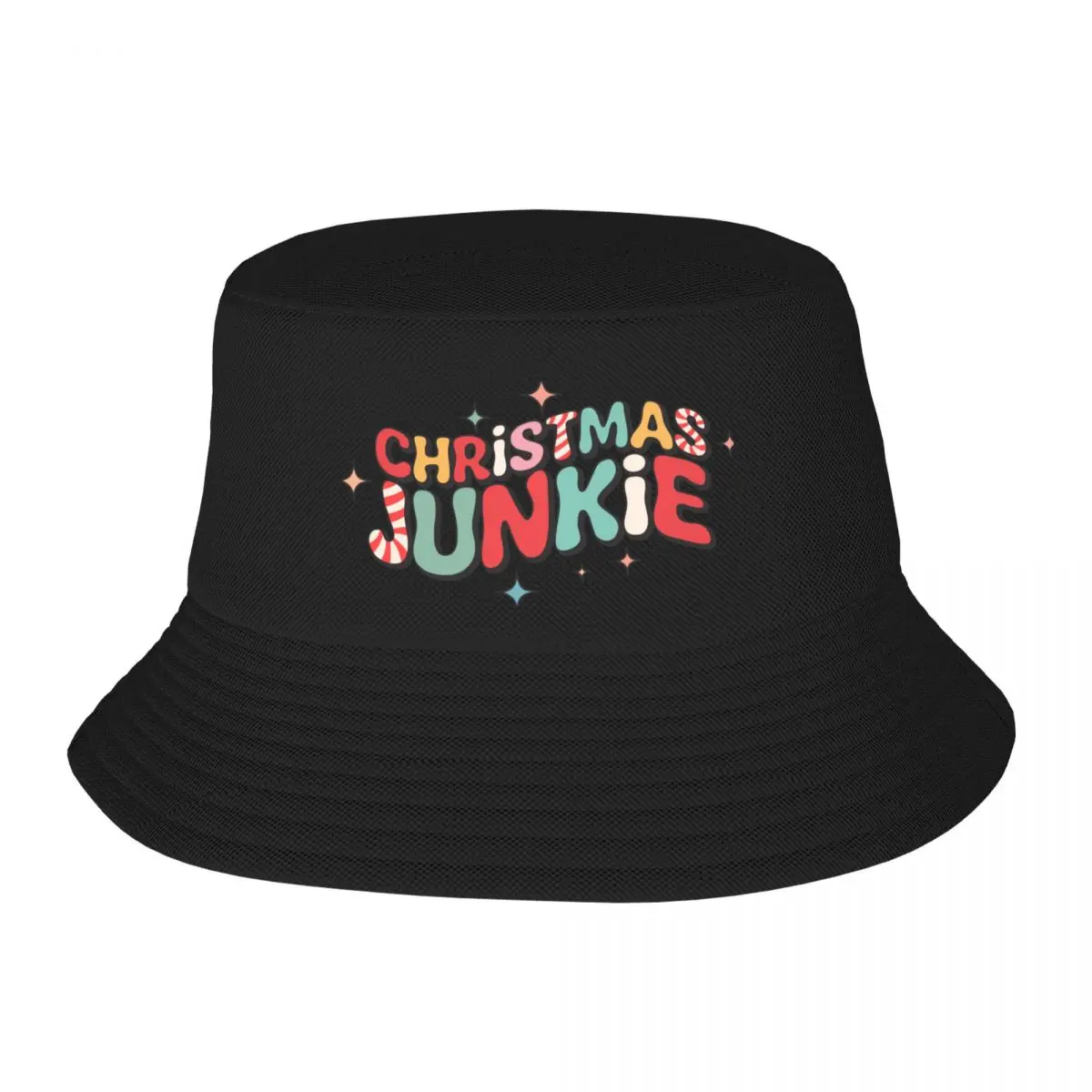 

CHRISTMAS JUNKIE Bucket Hat Sports Caps Brand Man Caps Sun Hat For Children Cap Female Men's