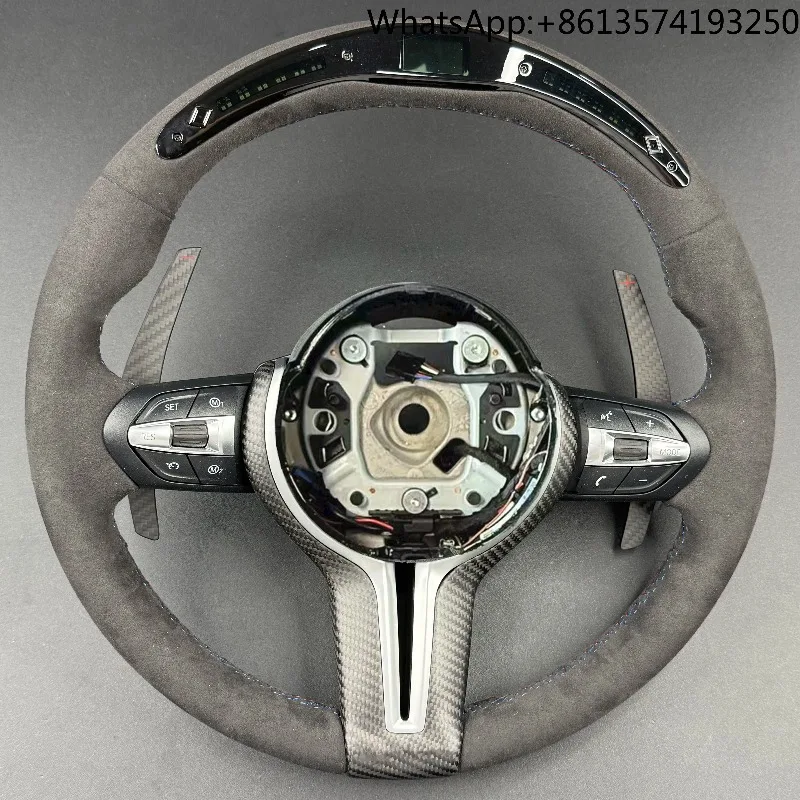 

Custom LED Fluffy Steering Wheel for BMW 320 525 F10 F30 E90 F70 E71 F31 F32 X5 X6 F01 F07 F20 F11 F22 F25