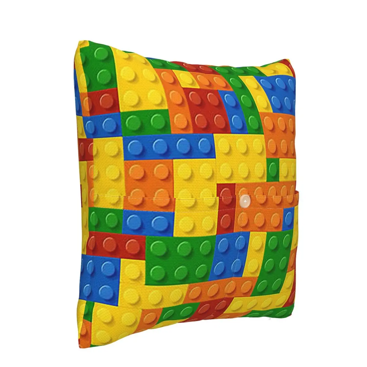 Building Blocks Construction Brick Square Linen Pillowcase Cushion Cover Polyester Decor Bedroom Home Comfort Throw Pillow