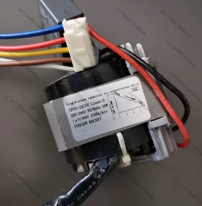 Accessories 1pcs single-phase capacitor-operated asynchronous motor cp55-22cbr circulation fan motor