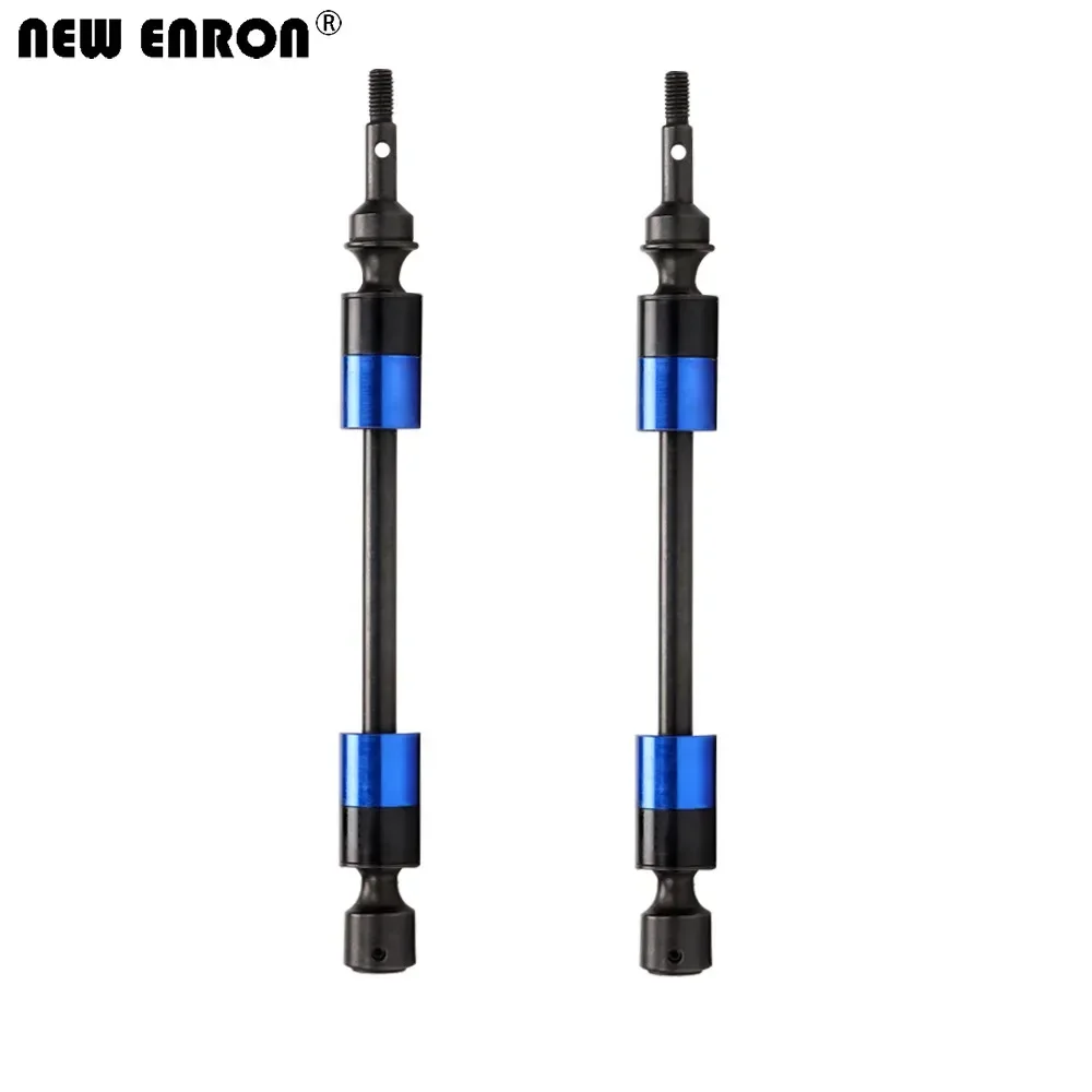 

NEW ENRON 2Pcs #5451X Hard Steel Splined Swing Driveshaft Axles CVD for RC Cars 1/10 Traxxas T-Maxx (49077-3) Revo 3.3 (53097-3)