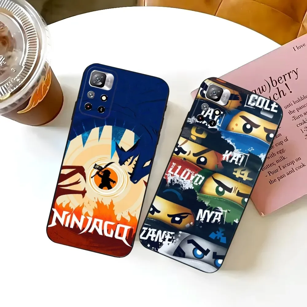 

Anime N-NinjagoS Cool L-LEGOS Phone Case For Samsung S25,S24,S23,S22,S21,FE,S30,S20,S10,Plus,Ultra,Lite 5G Silicone Cover