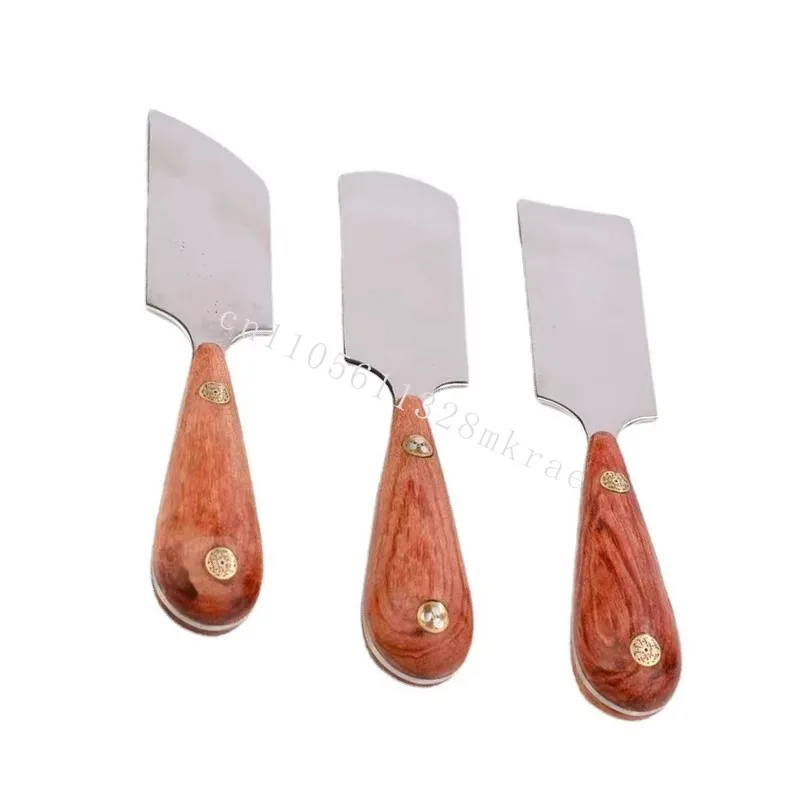 

Direct sales flat mouth oblique round mouth leather tool, new type of manual knife