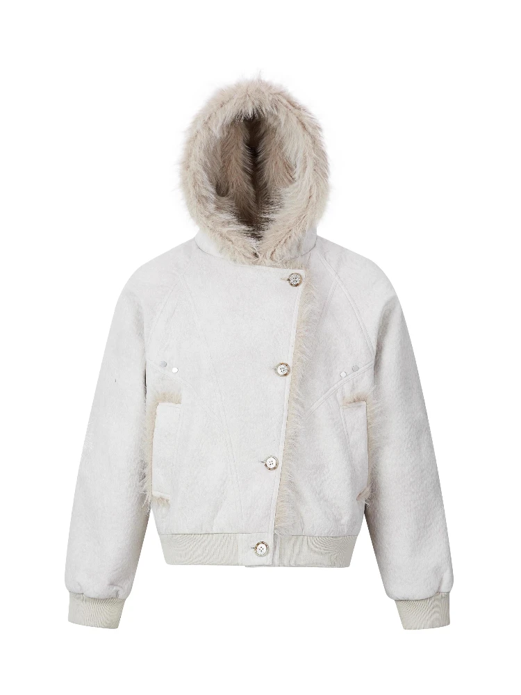 Fashion Jackets Men 2025 Winter New Thickened Warm Pocket Decoration Parkas Jackets Male Long Sleeve Solid Color Hoodies Parkas