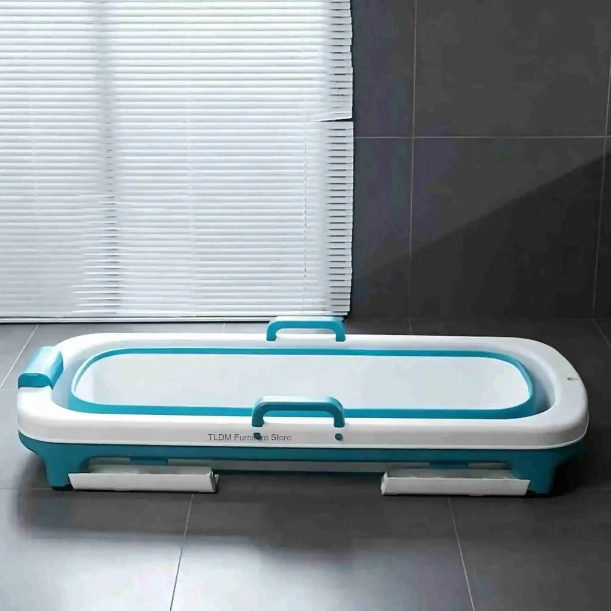 Hot Modern Plastic Portable Bathroom Bathtubs Large Household Tub Adult Thickened Folding Massage Bathtub Spa Bath Bucket R