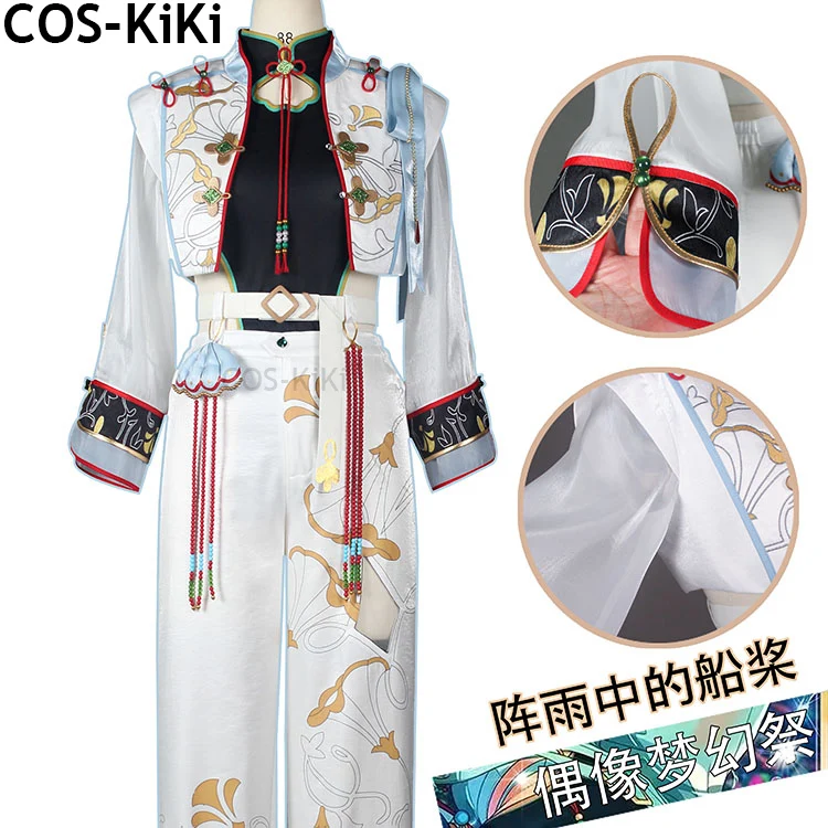 

COS-KiKi Ensemble Stars 2 Sena Izumi/Shiratori Aira/Kanzaki Souma/Itsuki Shu In A Shower Game Suit Cosplay Costume Halloween