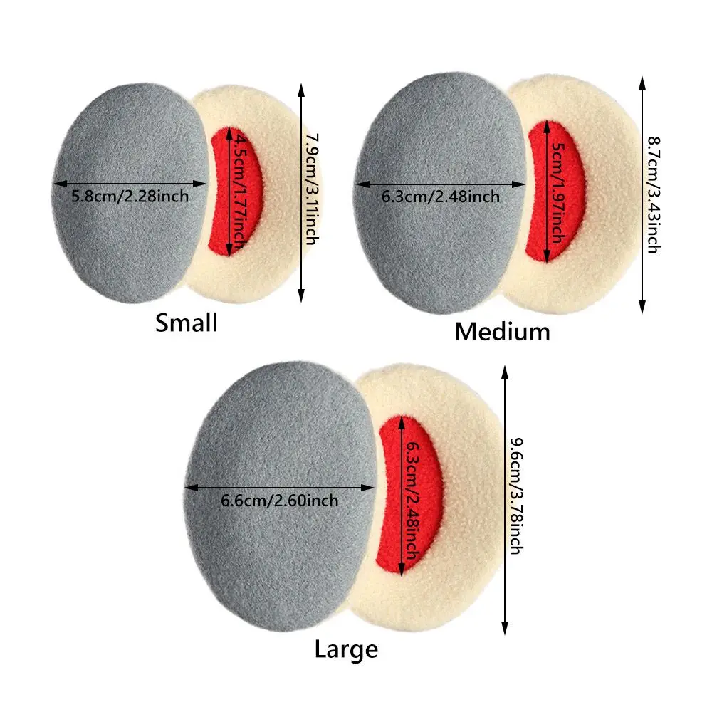 Scaldaorecchie caldi invernali Copri orecchie in pile Scalda orecchie senza fascia Cuffie antirumore