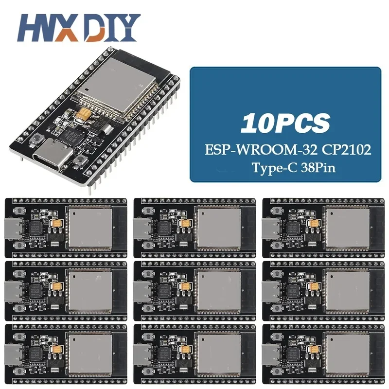 1-10PCS 32 Development Board WiFi Bluetooth module Ultra-Low Power Consumption Dual Core TYPE-C CP2102/CH340 32D