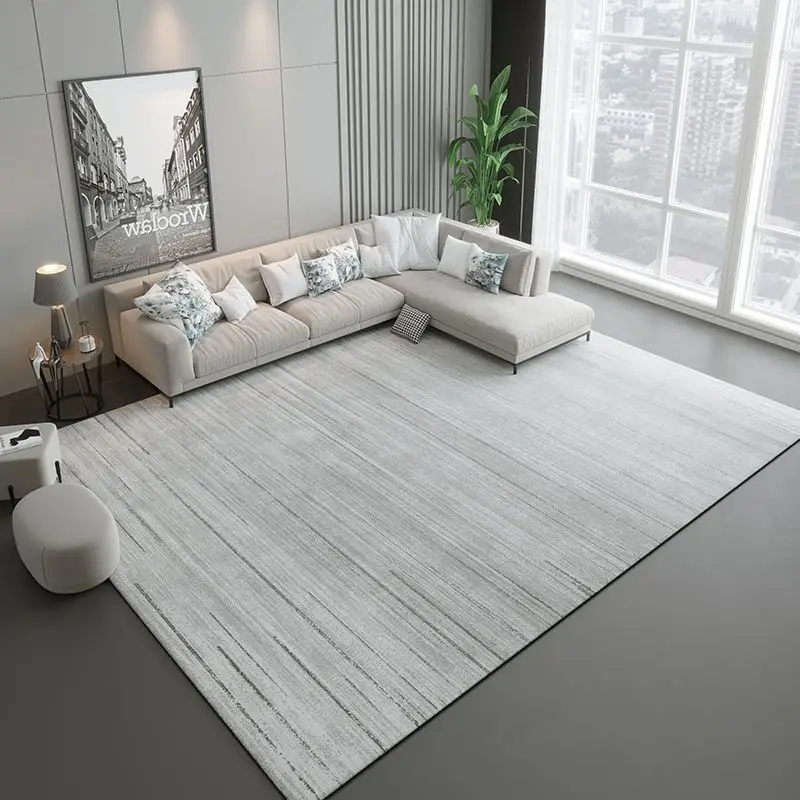 Nordic Grey Carpet Living Room Decoration Bedroom Large Area Lounge Rug Home Coffee Tables Floor Mats 200x300 Room Decor Modern