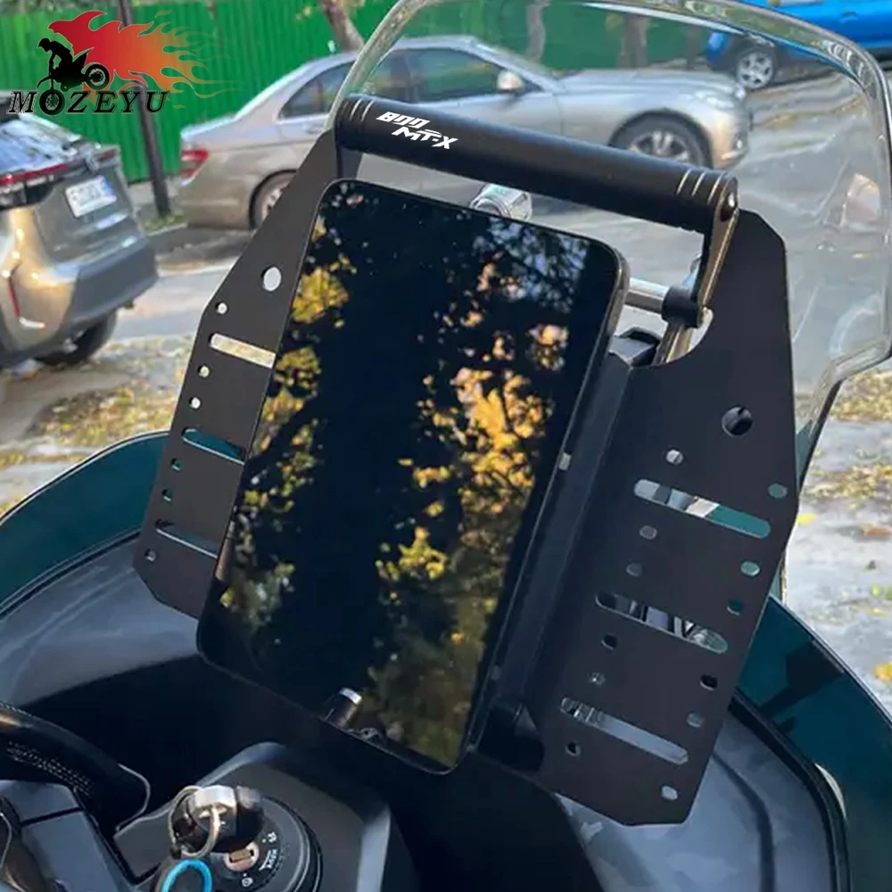 

800MT-X Phone Holder For CFMOTO CF MOTO 800 MT-X MTX 800 2024 2025 2026 GPS Navigation Mount Bracket 800MTX GPS Holder MTX800