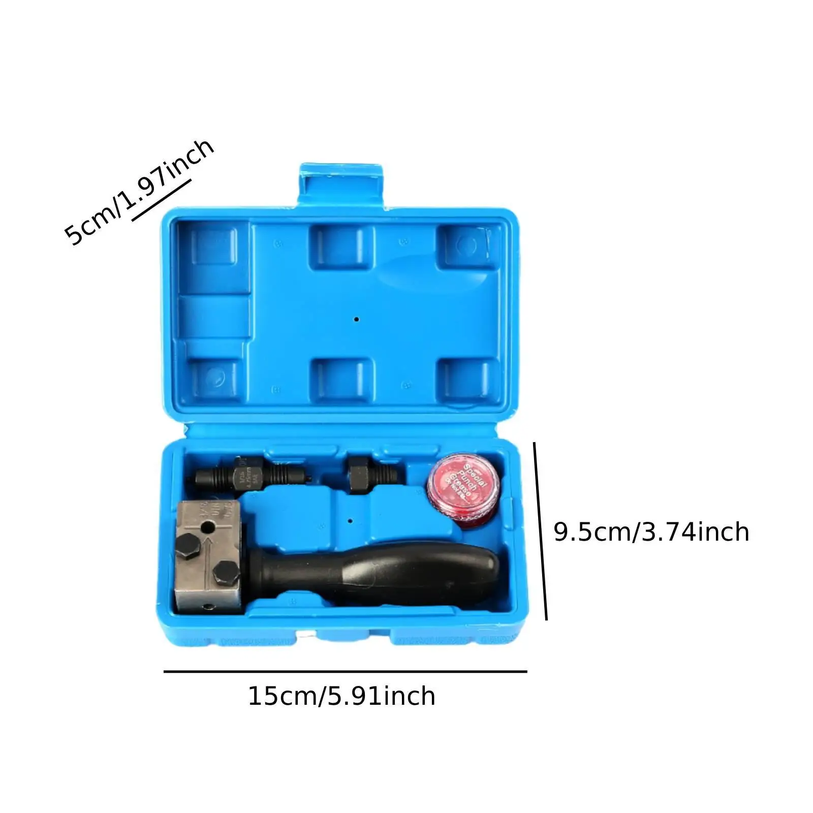

3/16 inch Double Single Flaring Tool Kit Flare Tool Car Accessories Maintenance for Repair Workshop Car Tubing Garage
