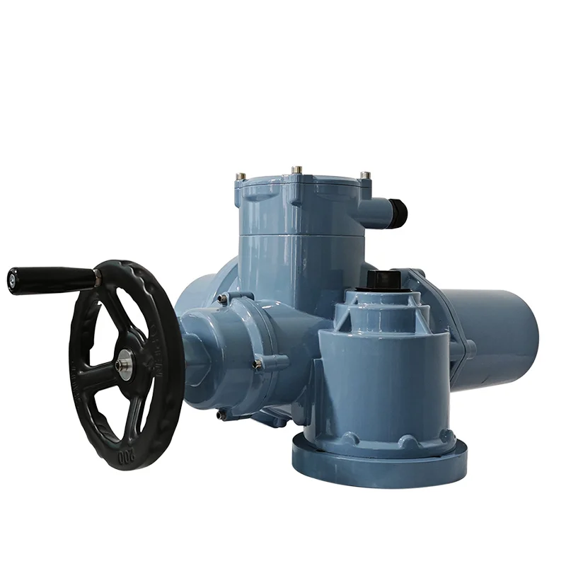 Gate Structure of 24VDC Electrically Driven Multi-turn Actuator for Water Medium with Switch Indicator