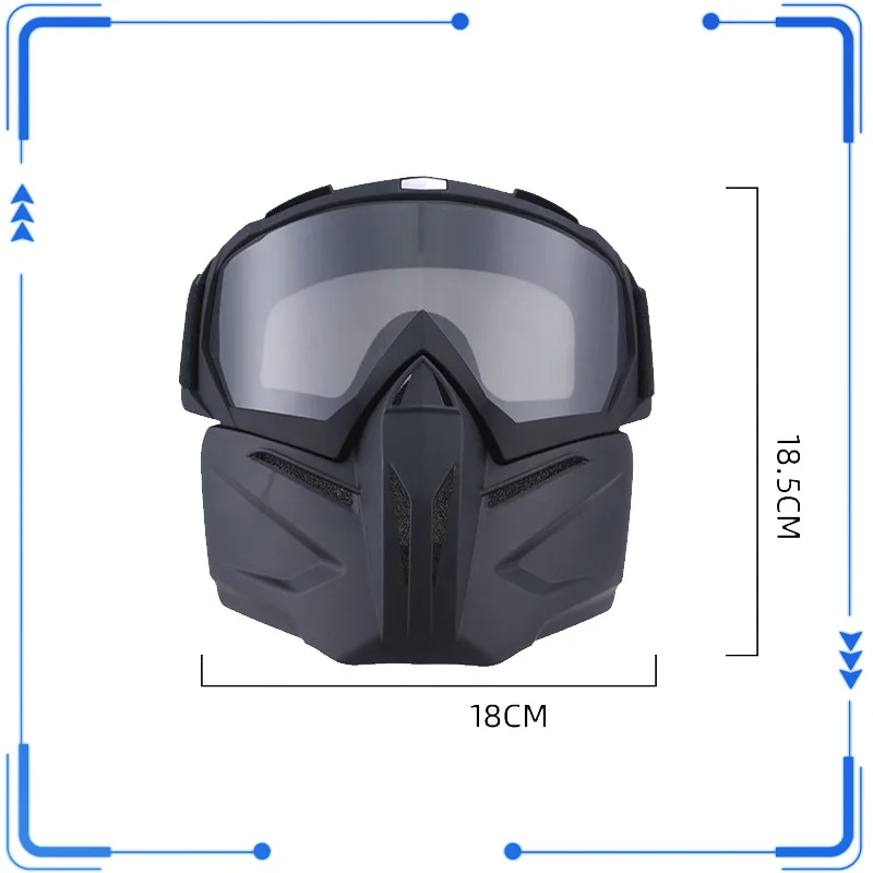 Wind Goggles Cross-country Motorcycle Riding Mask Skiing Outdoor Sports Sandproof Helmet Rider Equipment Men and Women