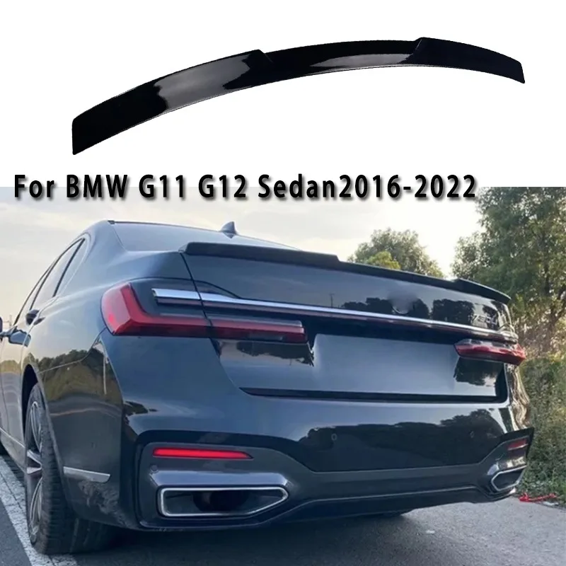 Für BMW 7er G11 G12 730i 730d 740i 740d 750i 760i 2016-2022 Limousine M4 Stil Auto Hinten Trunk Boot Dach Spoiler Flügel Tuning