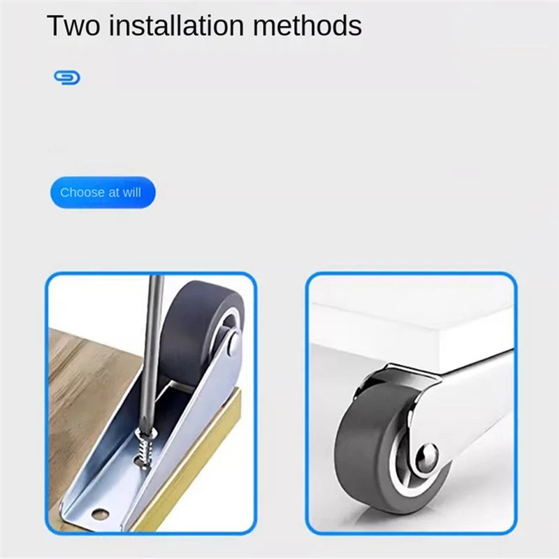 ABGR-목재 도어 드롭 지지 휠 싱킹 도어 하단 풀리 방향 휠 측면 장착 수직 이동 롤러