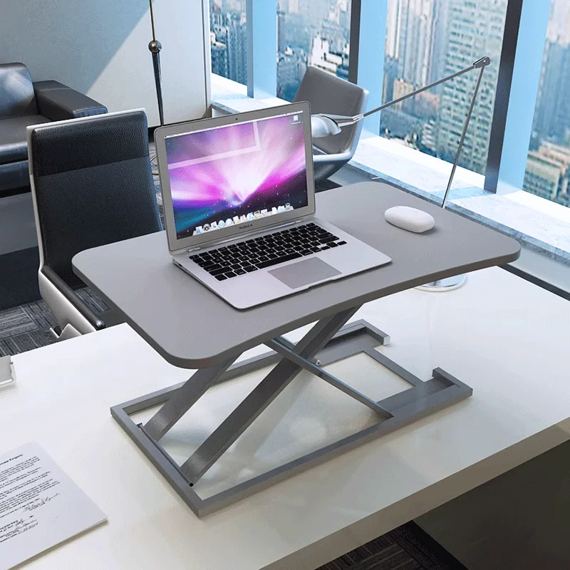 Eco Coated Standing Desk Riser Height Adjustable Mobile Workstation for Laptop Notebook Computer Desktop Standing Table