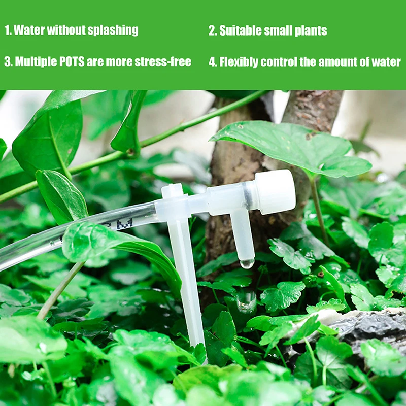 Garden Drip Irrigation Kit With Regulating Valve Watering Device 4/7MM Hose Watering Saving Micro Dripper For Pot Plant