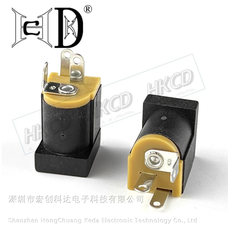 5pcs DC-012 5.5x2.1mm 5.5x2.5mm 2 Pin Vertical Female DC Power Jack Socket Barrel Connector for Power Adapter