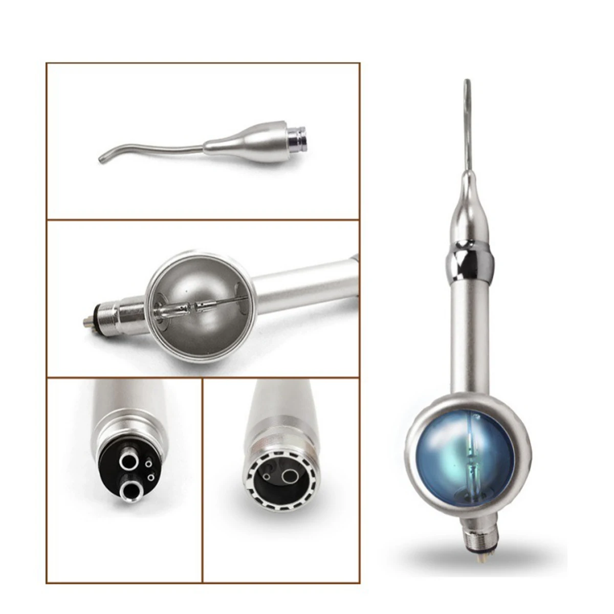 

Dental Air Prophy Unit Teeth Whitening Spray Air Water Polisher Jet Air Flow Oral Hygiene Tooth Cleaning Polishing Machine