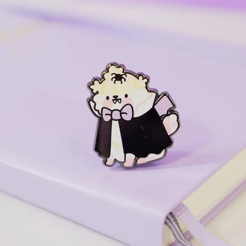 Dracula Puddin Enamel Pin
