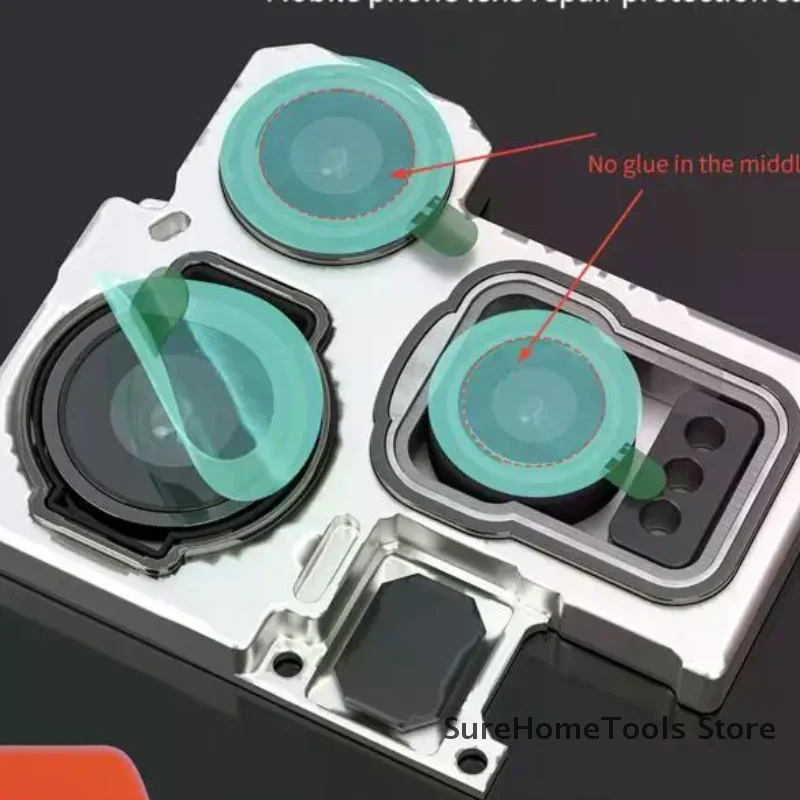 إصلاح الهاتف المحمول الكاميرا الأمامية الكاميرا الخلفية الأشعة تحت الحمراء نقطية كاميرا الوجه ملصق حماية درجة الحرارة العالية #2