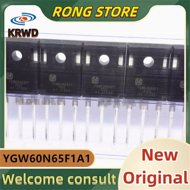 

10 шт. YGW60N65F1 новый оригинальный YGW60N65F1A1 YGW60N65 TO-247