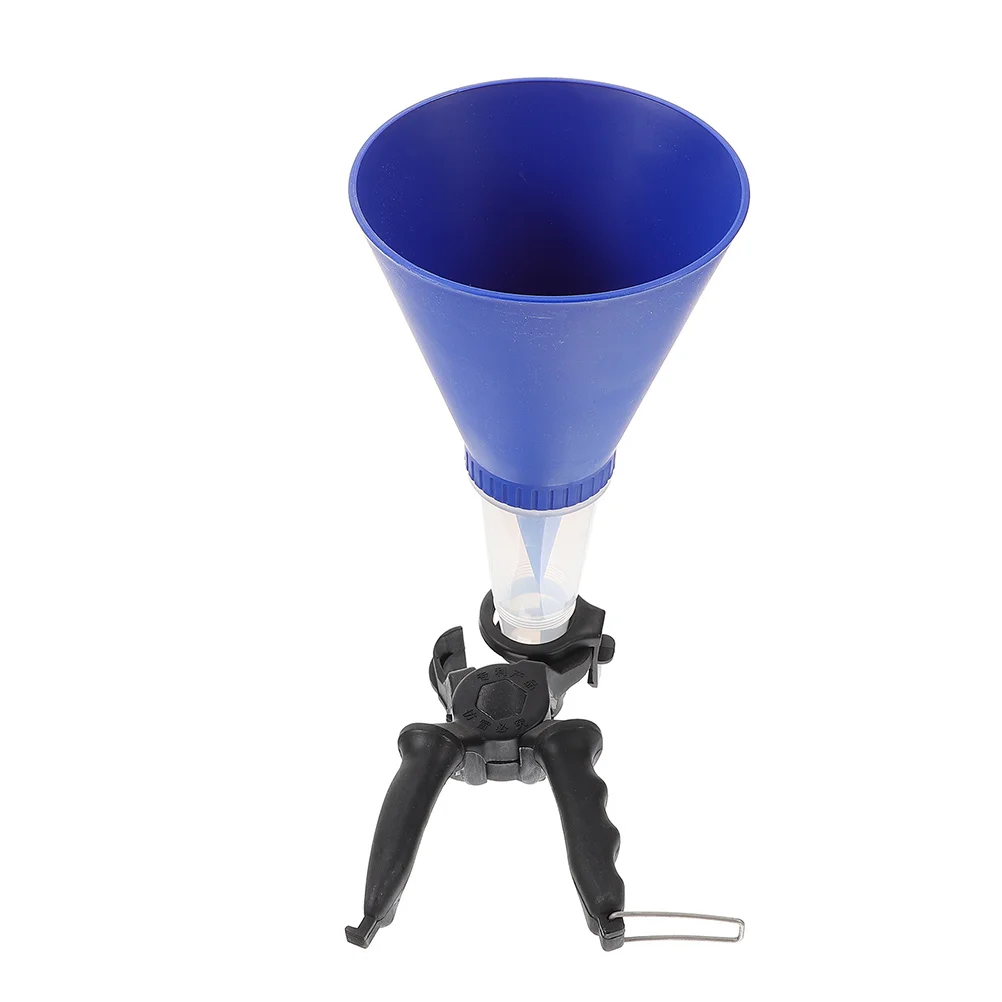 

Oil Funnel ABS Fuel Funnel Clamp Adjustable Engine Oil Change Tool Car Boat Use Blue Multifunctional Leakproof Flexible Hose