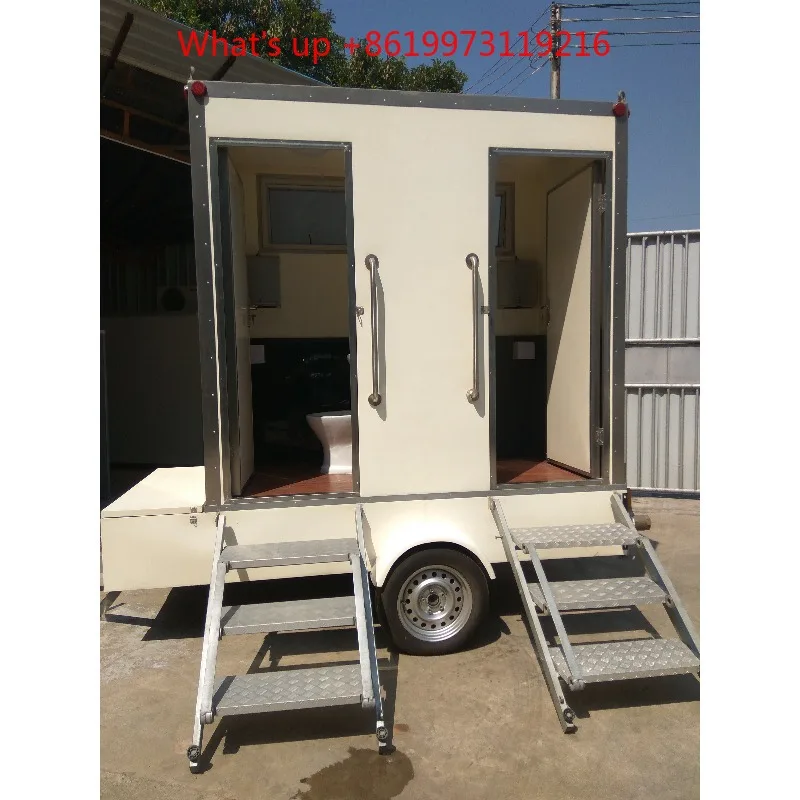 2026  Portable Toilet Mobile Trailer Movingwith Car to Use Choose Design Color Made Fashion Hot Welcome Model Sale