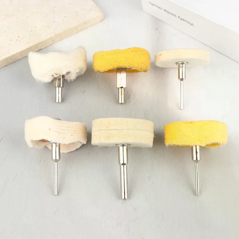For Gold, Silver Jewelry Mirror Polish Pad Polishing Wheel Cloth Buffing Wheel Bench Grinder Power Tool Accessories