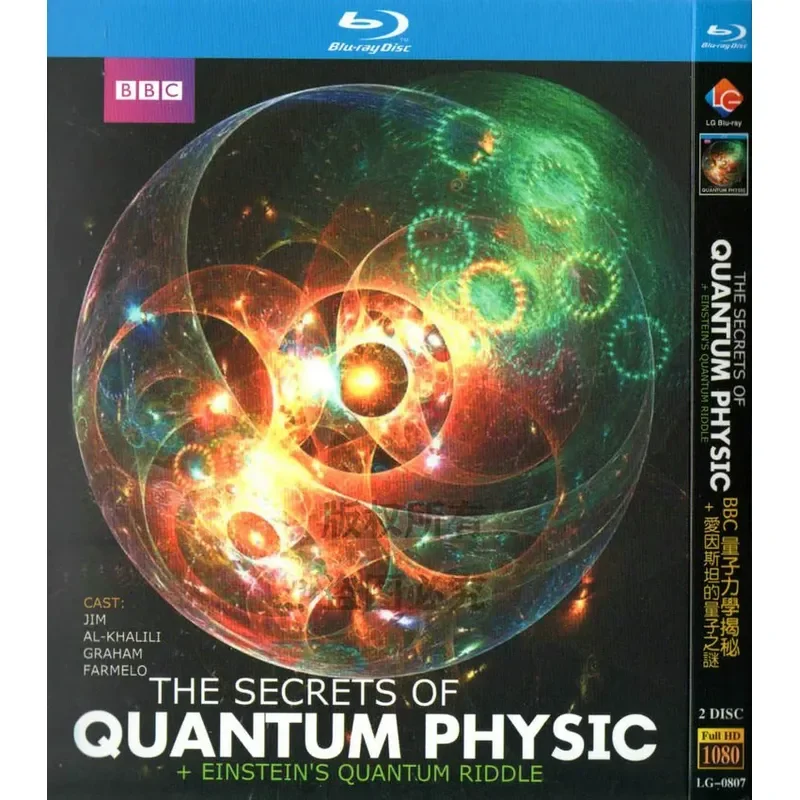 Documental en Blu-ray: Mecánica Cuántica Desvelada más El Misterio Cuántico de Einstein, 2 Discos Blu-ray (No son Discos DVD)