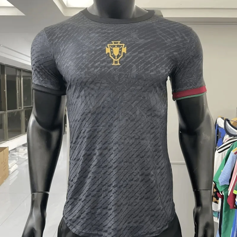 

22425 Portuguese Special Edition football Jersey, fan short-sleeved player version, 3D printed, breathable and comfortable