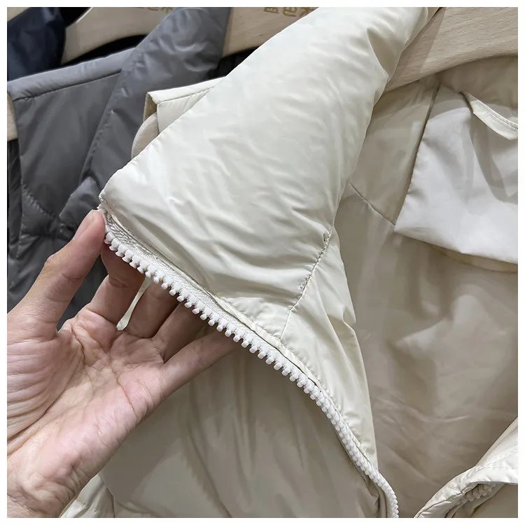 Women Autumn Winter Down Cotton Vest Jacket 2025 New Women Loose Stand Collar Vest Coat Women Short Vest Jacket Cotton Waistcoat 127 S853bfe9e10d641b29550f2a85f9fabf8d