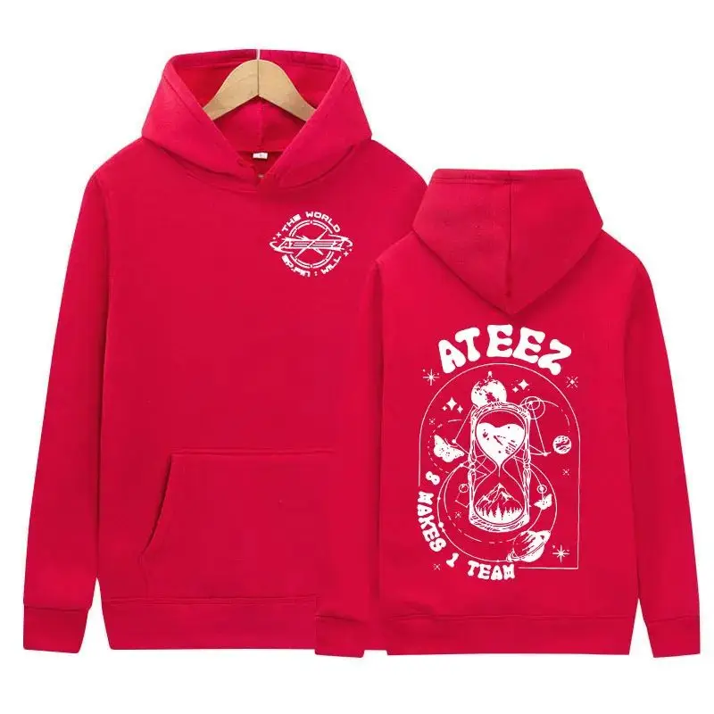 هوديي كوري كبير الحجم للرجال والنساء ، teez Fin Wjll ، ألبوم الحفلات الموسيقية ، الهيب هوب ، ملابس Kpop ، البلوز ، Y2K ، البلوز الكاجوال ،