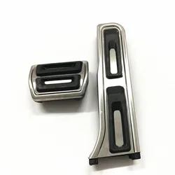 for Audi Q3 8U 2015 2016 2017 2018 Car Foot Pedal Parts Stainless Steel Non-slip Fuel Accelerator Brake Car-styling Accessories