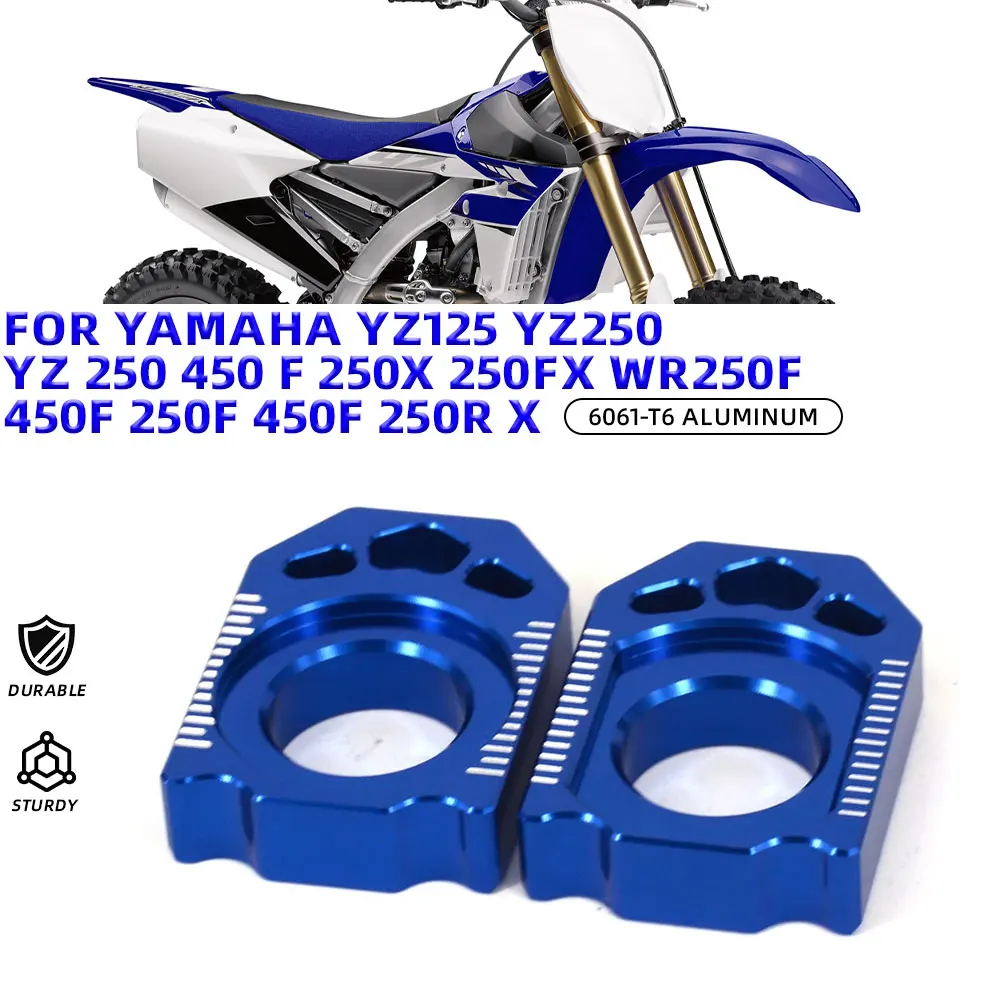 

2020 Motorcycle CNC Rear Adjuster Block Chain For YAMAHA YZ125 YZ250 YZ 250 450 F 250X 250FX WR250F 450F 250F 450F 250R X JFG