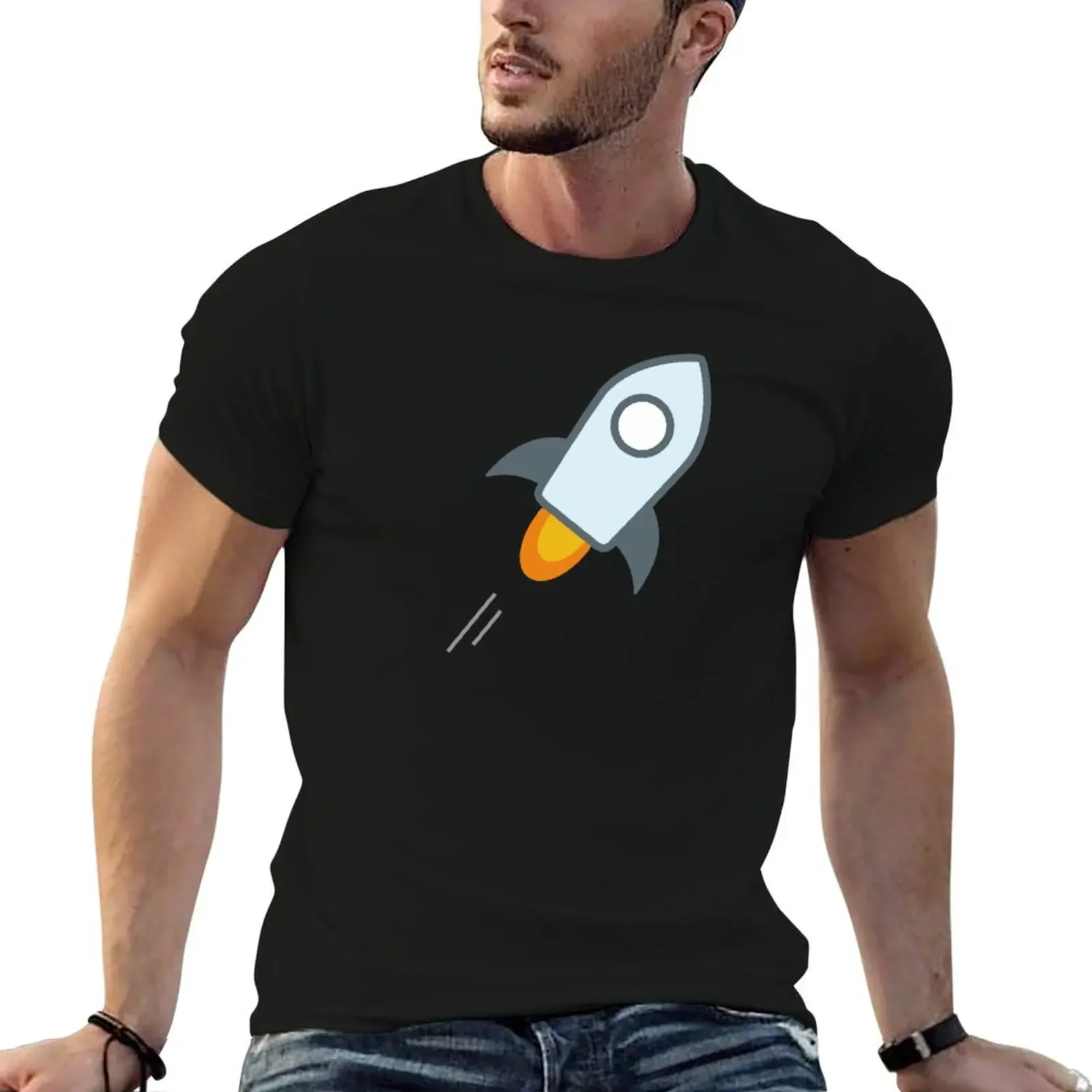 Stellar Lumens XLM T-Shirt anime tshirt Louboutins basketball graphic tees mens t shirts pack