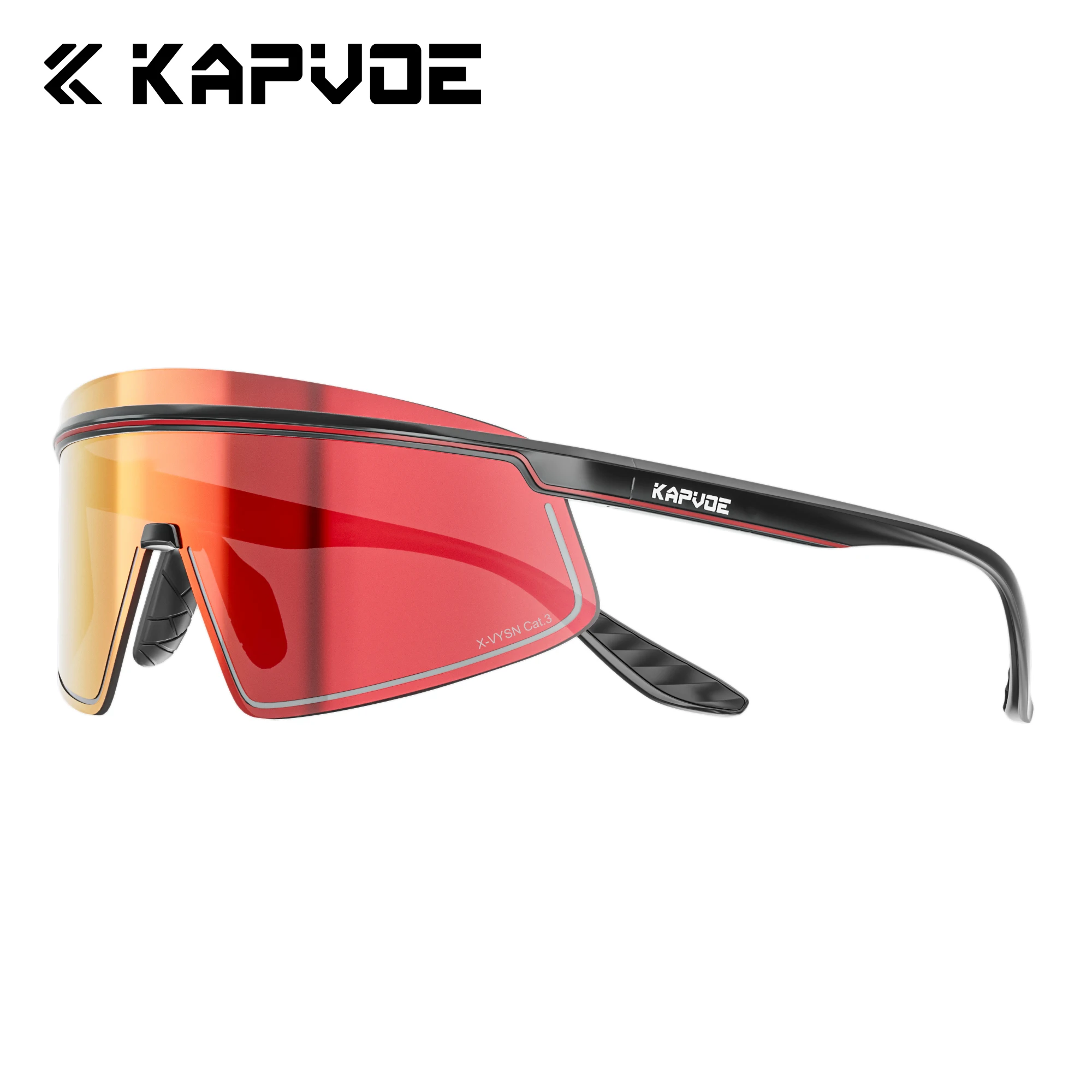 2026 SCVCN Fahrradbrille UV400 Herren Fahrrad-Sonnenbrille Coole MTB-Brille Outdoor-Sportbrille Fahrradbrille Fahrbrille für Männer und Frauen
