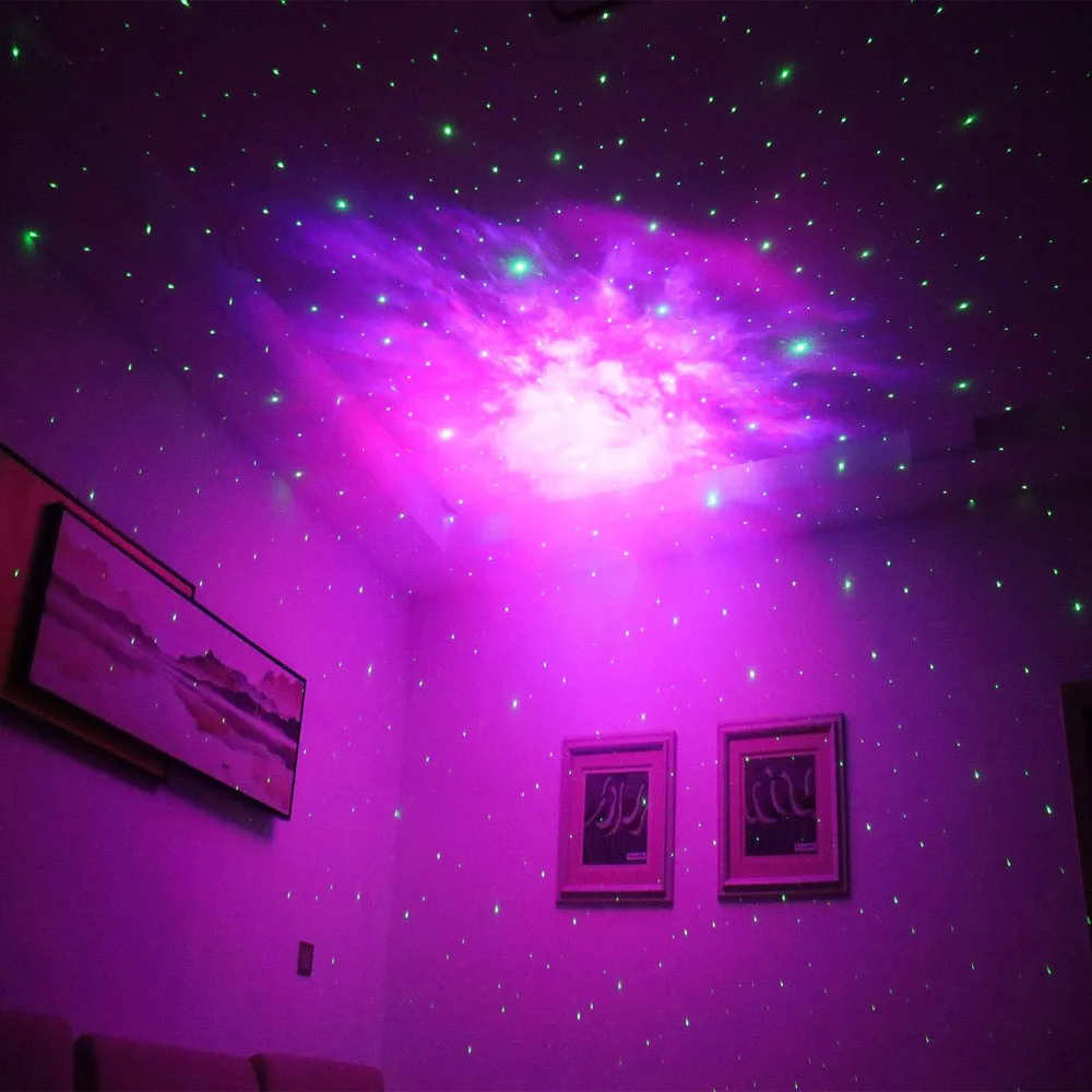 NEW Projector Starry Sky Galaxy Stars Projector Night Light LED Lamp For Bedroom Room Decor Decorative Nightlights