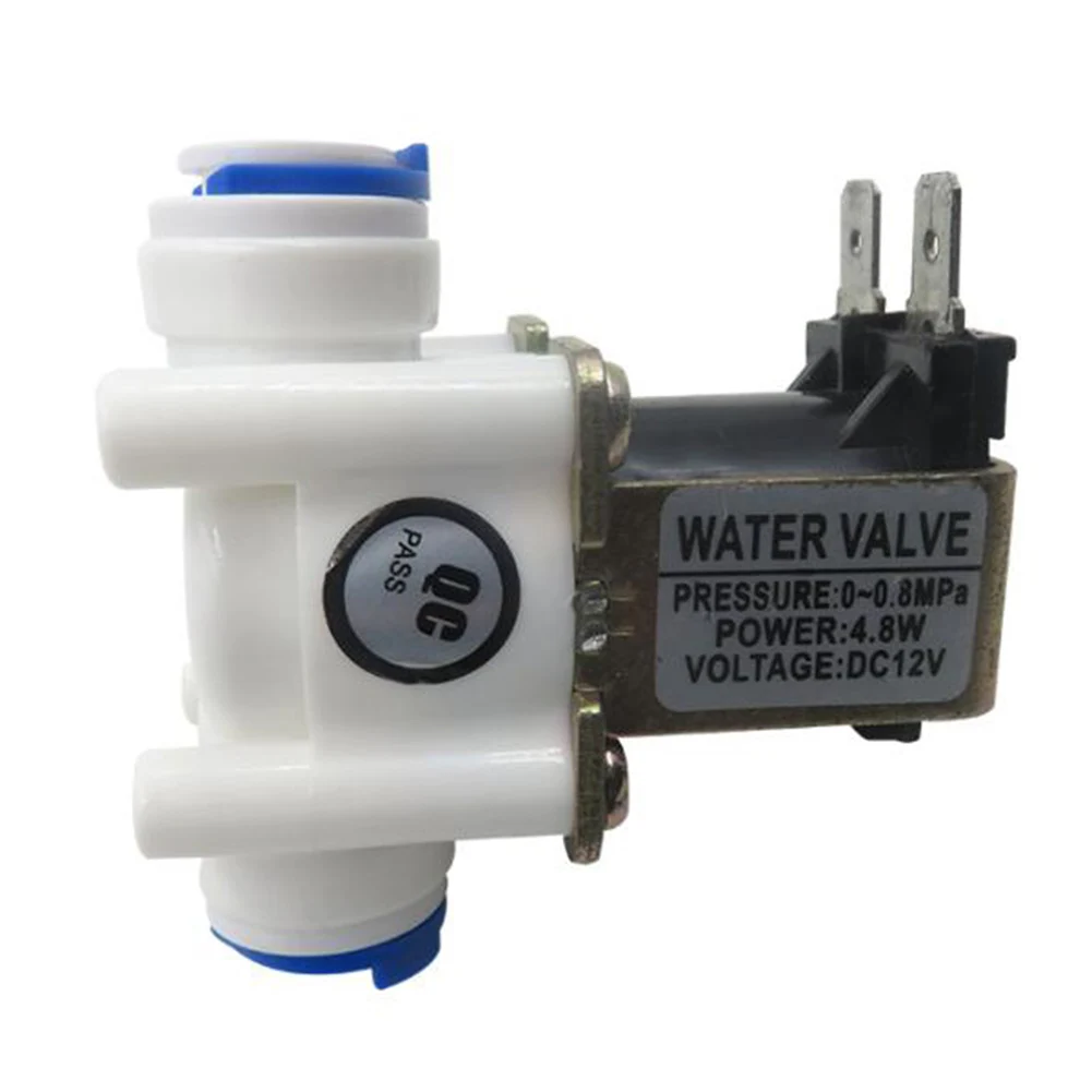 

Этот 12-вольтовый пластиковый электромагнитный клапан обеспечивает эффективное регулирование потока воды в бытовой техники, как посудомоечных машинах.